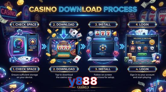 Game list for Y888 download section