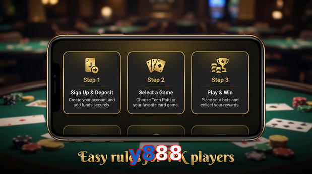 Game list for Y888 game section